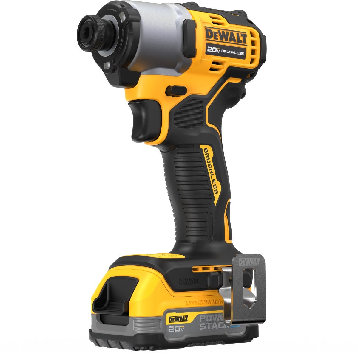 DEWALT DCF840E1 20V MAX* Brushless 1/4 in. Impact Driver PowerStack Kit