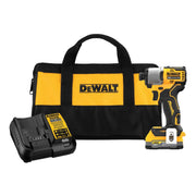 DEWALT DCF840E1 20V MAX* Brushless 1/4 in. Impact Driver PowerStack Kit