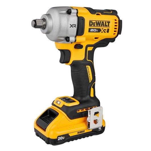 DeWalt DCF891Q1 20V MAX XR 1/2 in. Mid-Range Impact Wrench 4.0Ah Kit with Hog Ring Anvil