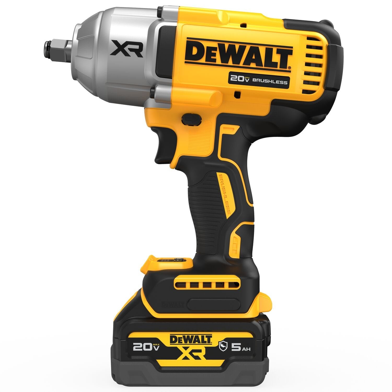 DeWalt DCF900GP2 20V MAX XR 1/2" High Torque Impact Wrench with Hog Ring Anvil 5.0Ah Kit