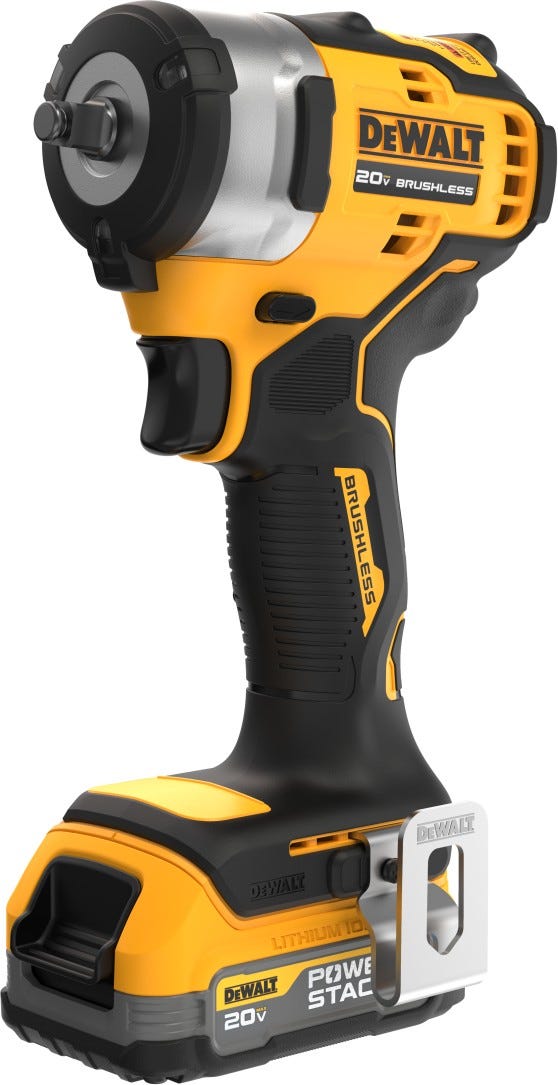 DEWALT DCF913E1 20V MAX* 3/8 in. Cordless Impact Wrench with Hog Ring Anvil Kit