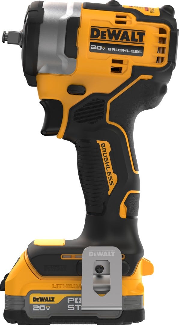 DEWALT DCF913E1 20V MAX* 3/8 in. Cordless Impact Wrench with Hog Ring Anvil Kit