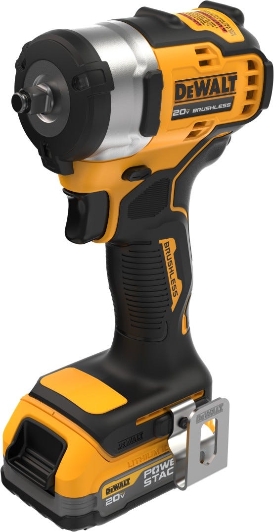 DEWALT DCF913E1 20V MAX* 3/8 in. Cordless Impact Wrench with Hog Ring Anvil Kit