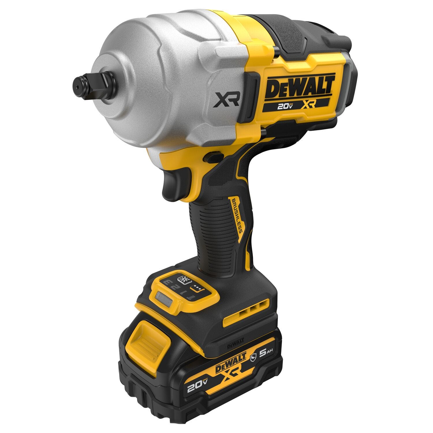 DeWalt DCF961GP1 20V MAX XR Brushless 1/2 in. High-Roque Impact Wrench w/ Hog Ring Anvil 5.0Ah Kit
