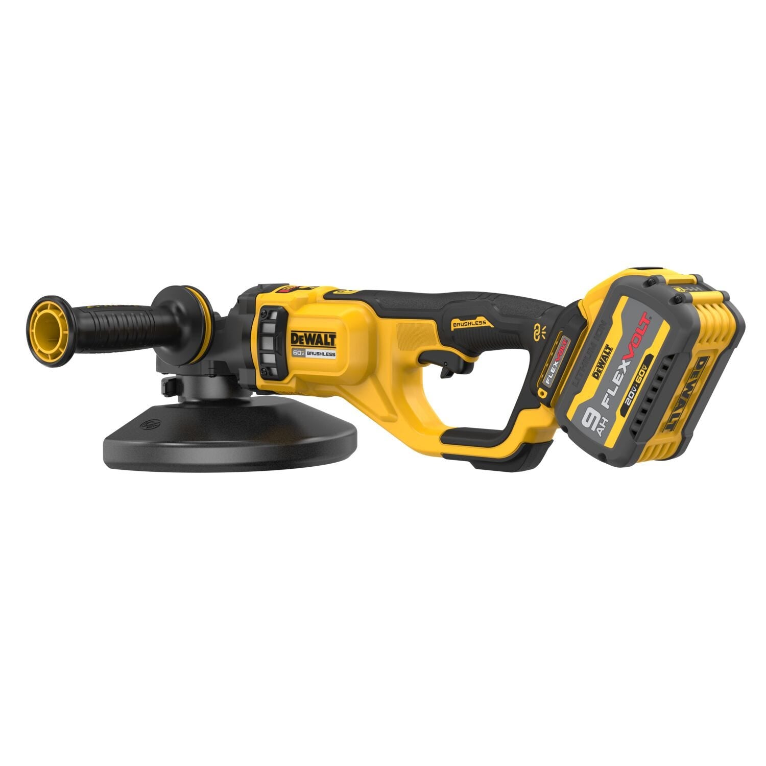 DeWalt DCG460X2 60V MAX 7 in. - 9 in. Large Angle Grinder 9.0Ah Kit