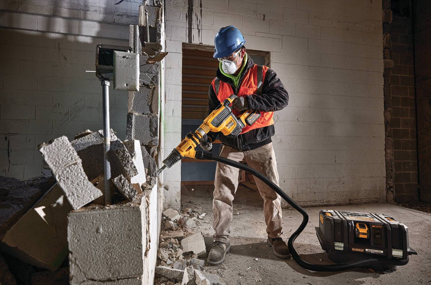 DeWalt DCH614X2 60V MAX 1-3/4 in. Brushless Cordless SDS MAX Combination Rotary Hammer 9.0Ah Kit