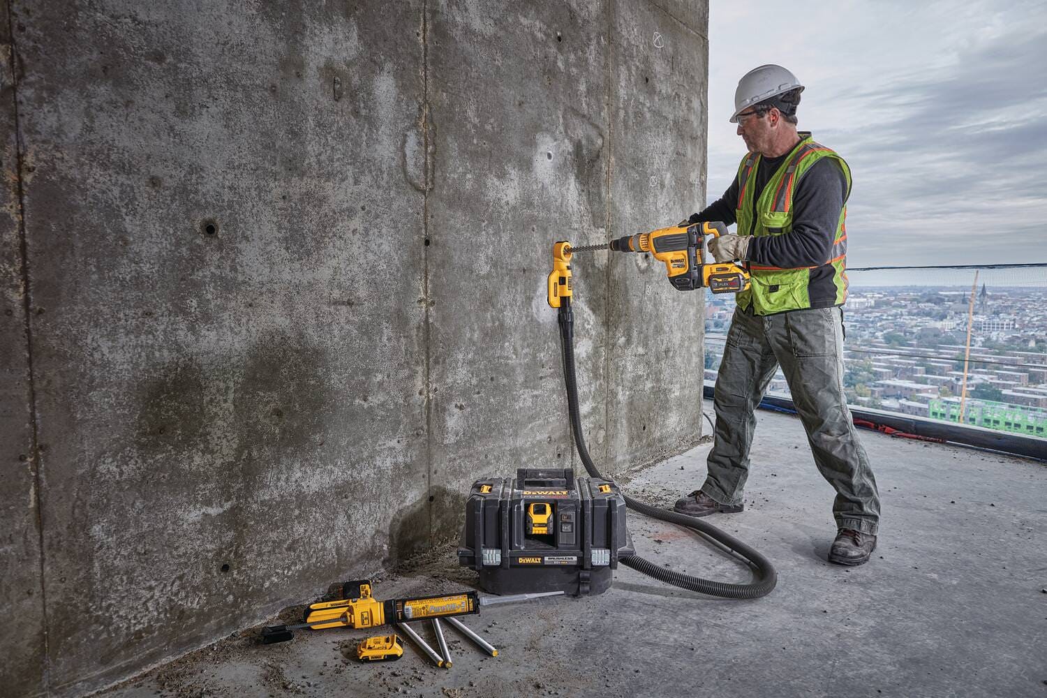 DeWalt DCH614X2 60V MAX 1-3/4 in. Brushless Cordless SDS MAX Combination Rotary Hammer 9.0Ah Kit