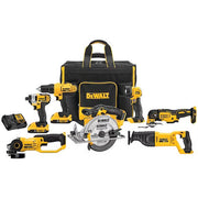 DeWalt DCKSS722P1E1 20V MAX 7-Tool Cordless 2.0Ah Combo Kit w/ Large Rolling Contractor Bag