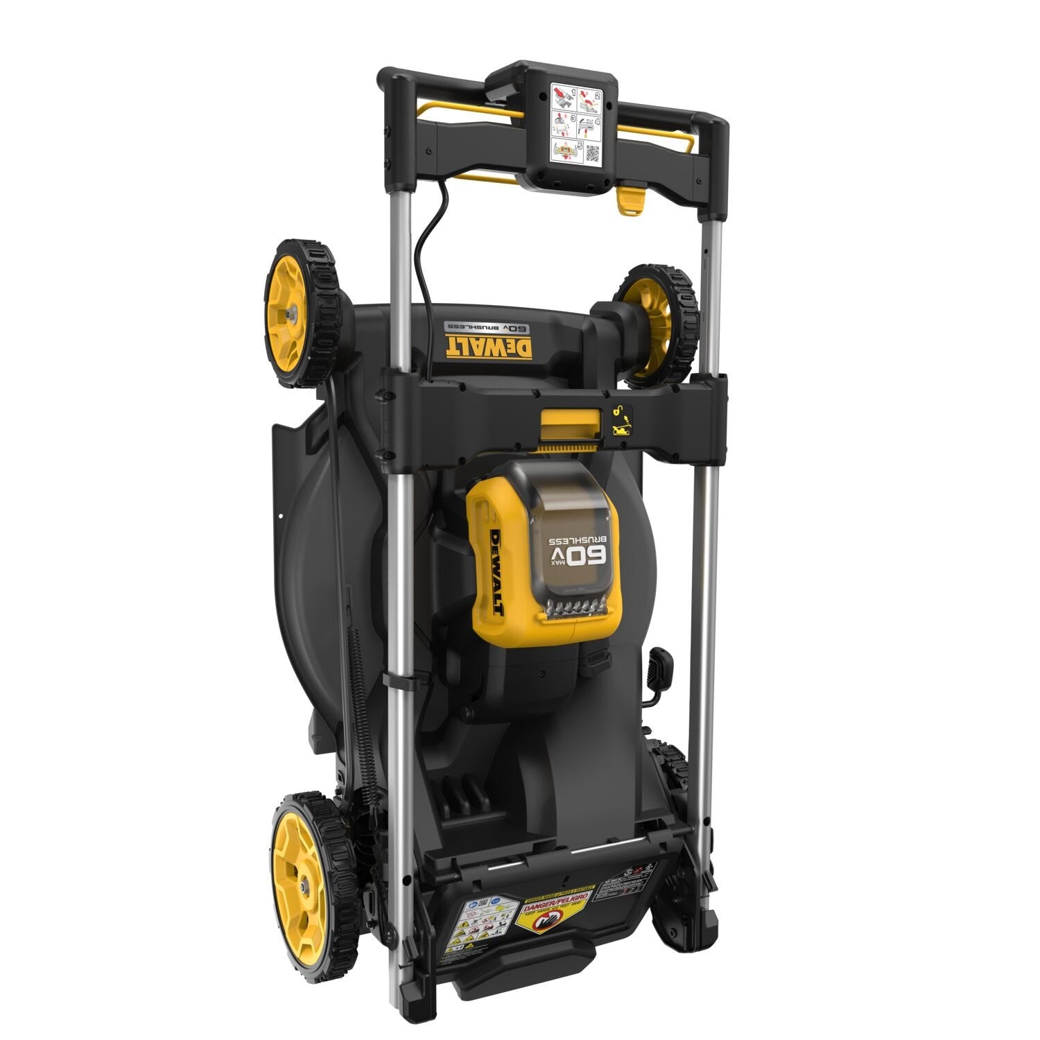 DeWalt DCMWP600X2 60V MAX 21 in. Next-Gen 3-in-1 Brushless Push Mower 9.0Ah Kit