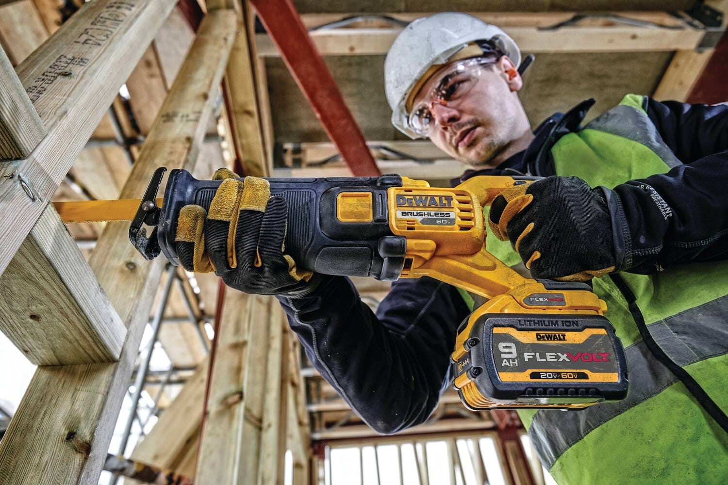 DeWalt DCS389X2 FLEXVOLT 60V MAX Brushless Cordless Reciprocating Saw 9.0Ah Kit