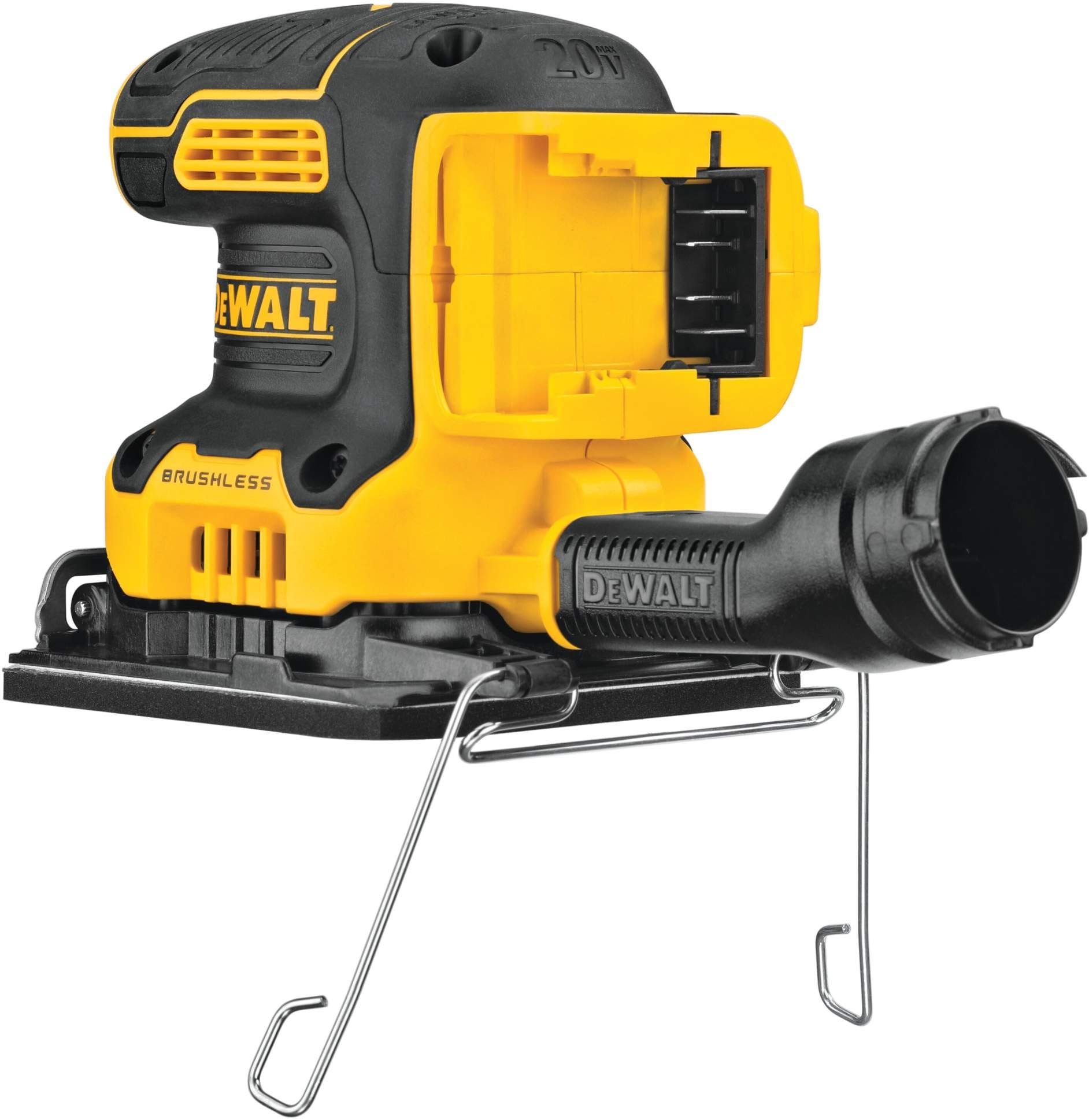 DeWalt DCW200B 20V MAX XR Brushless 1/4-Sheet Cordless Sander, Tool Only