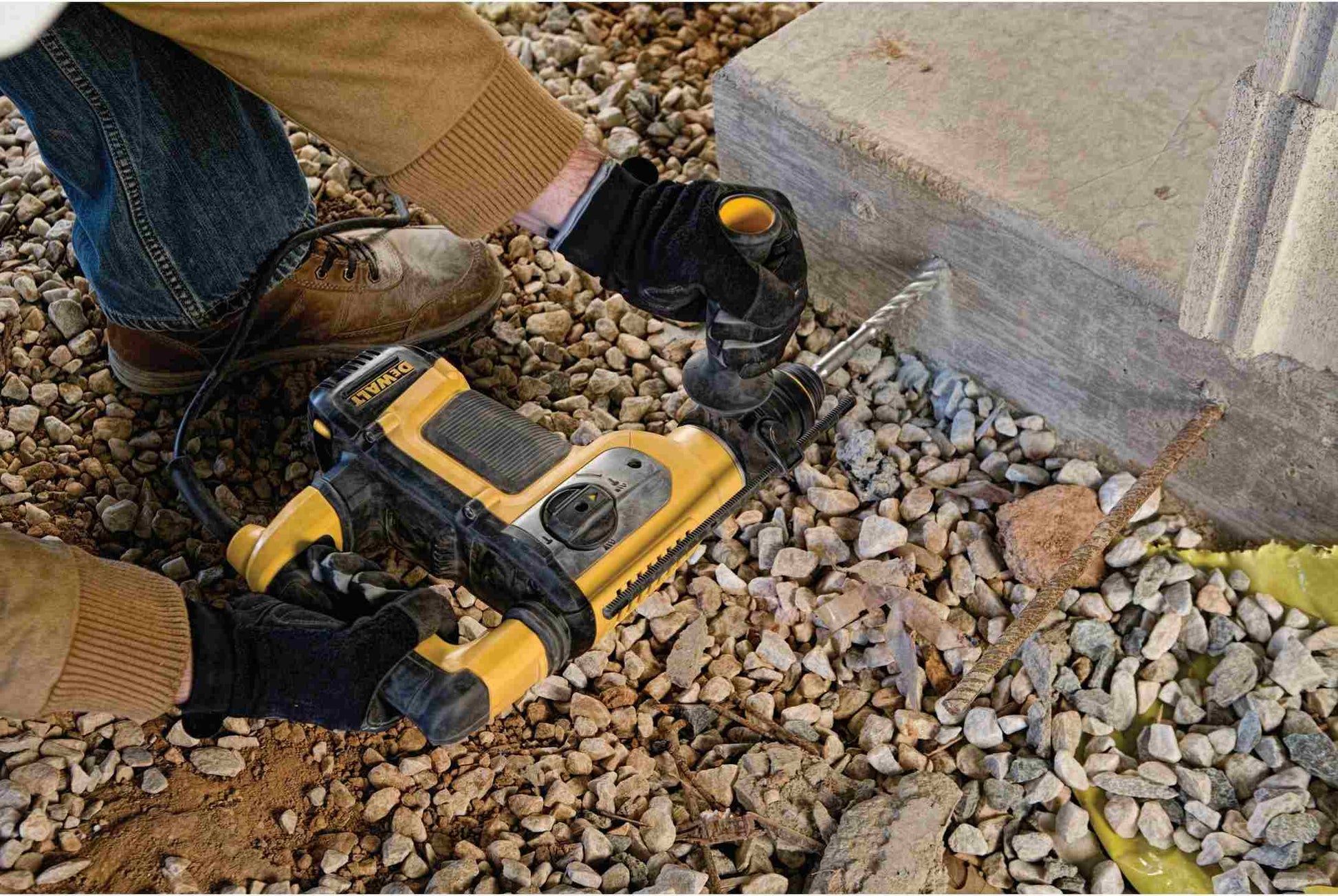 DeWalt D25416K 1-1/8" 3 Mode SDS Rotary Hammer Drill with E-Clutch
