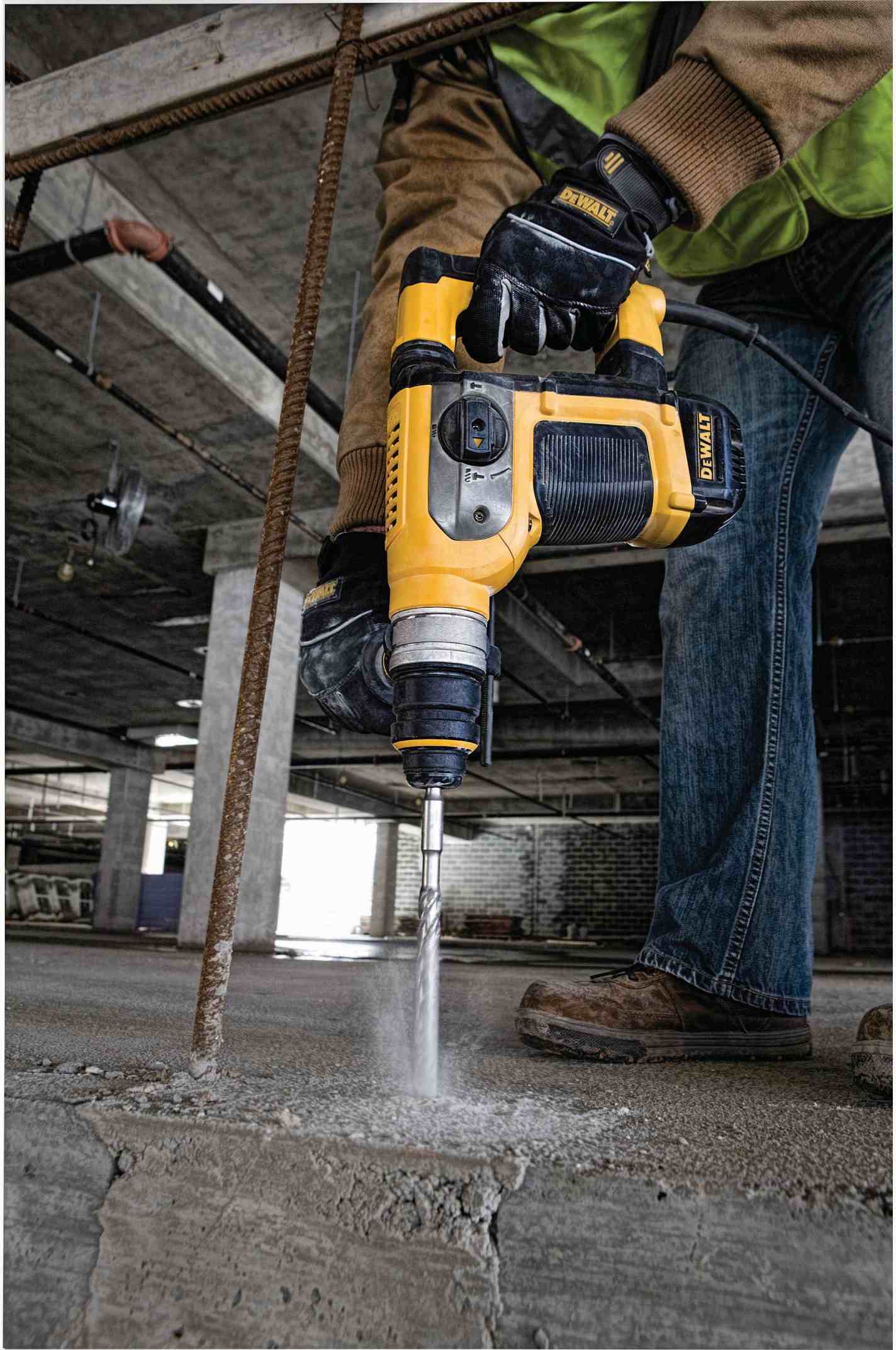 DeWalt D25416K 1-1/8" 3 Mode SDS Rotary Hammer Drill with E-Clutch