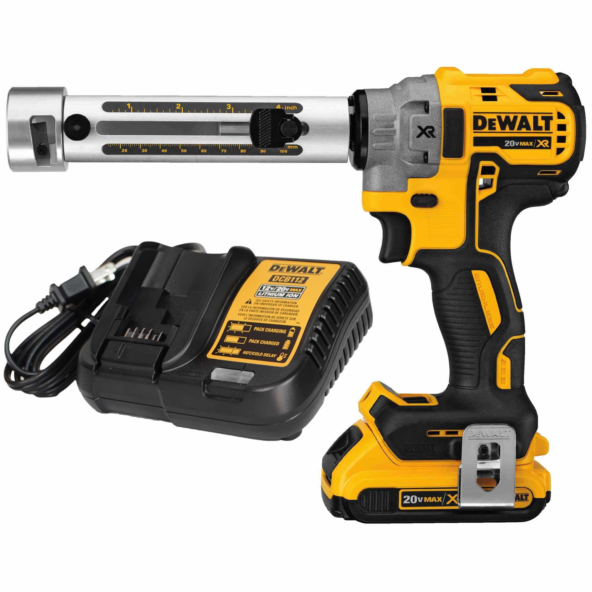 DeWalt DCE151TD1 20V Max XR Cordless Cable Stripper Kit