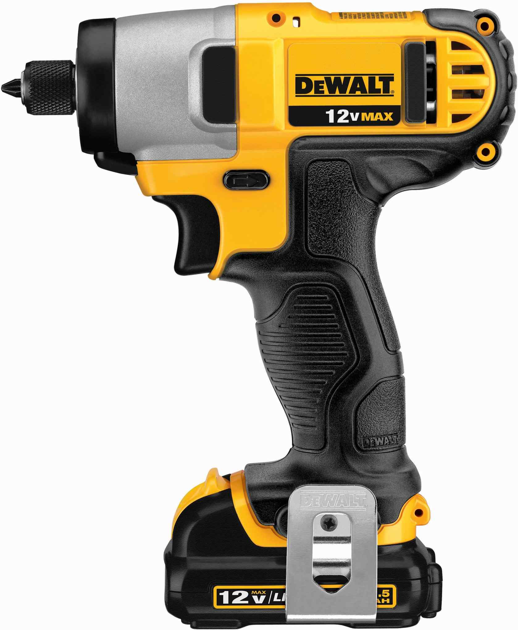 DeWalt DCF815S2 12V MAX 1/4" Impact Driver Kit