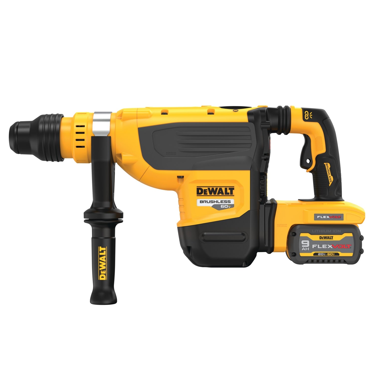 DeWalt DCH735X2 60V MAX 1 -7/8-In. Brushless Cordless SDS MAX Combination Rotary Hammer Kit
