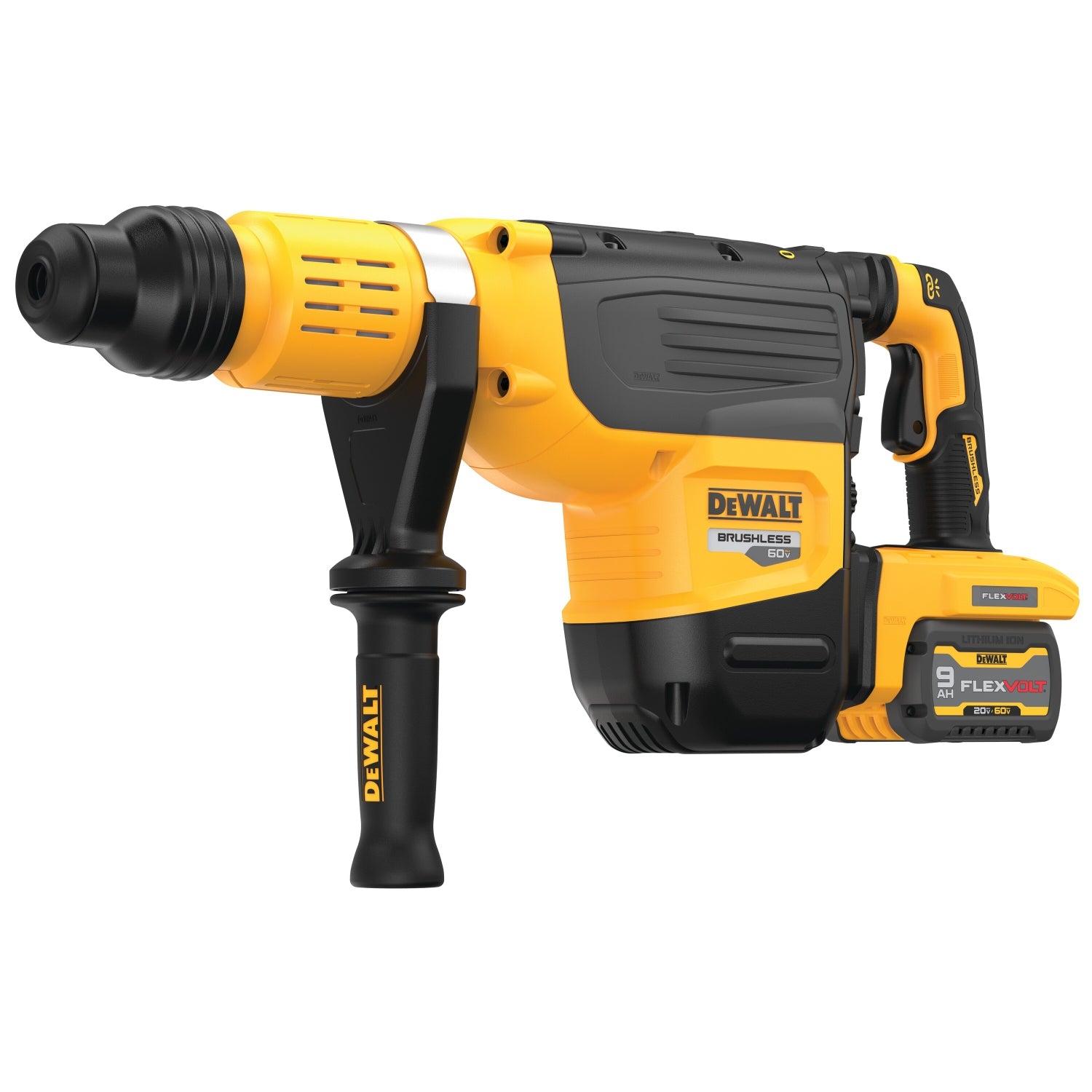 DeWalt DCH775X2 60V MAX 2-In. Brushless Cordless SDS MAX Combination Rotary Hammer Kit