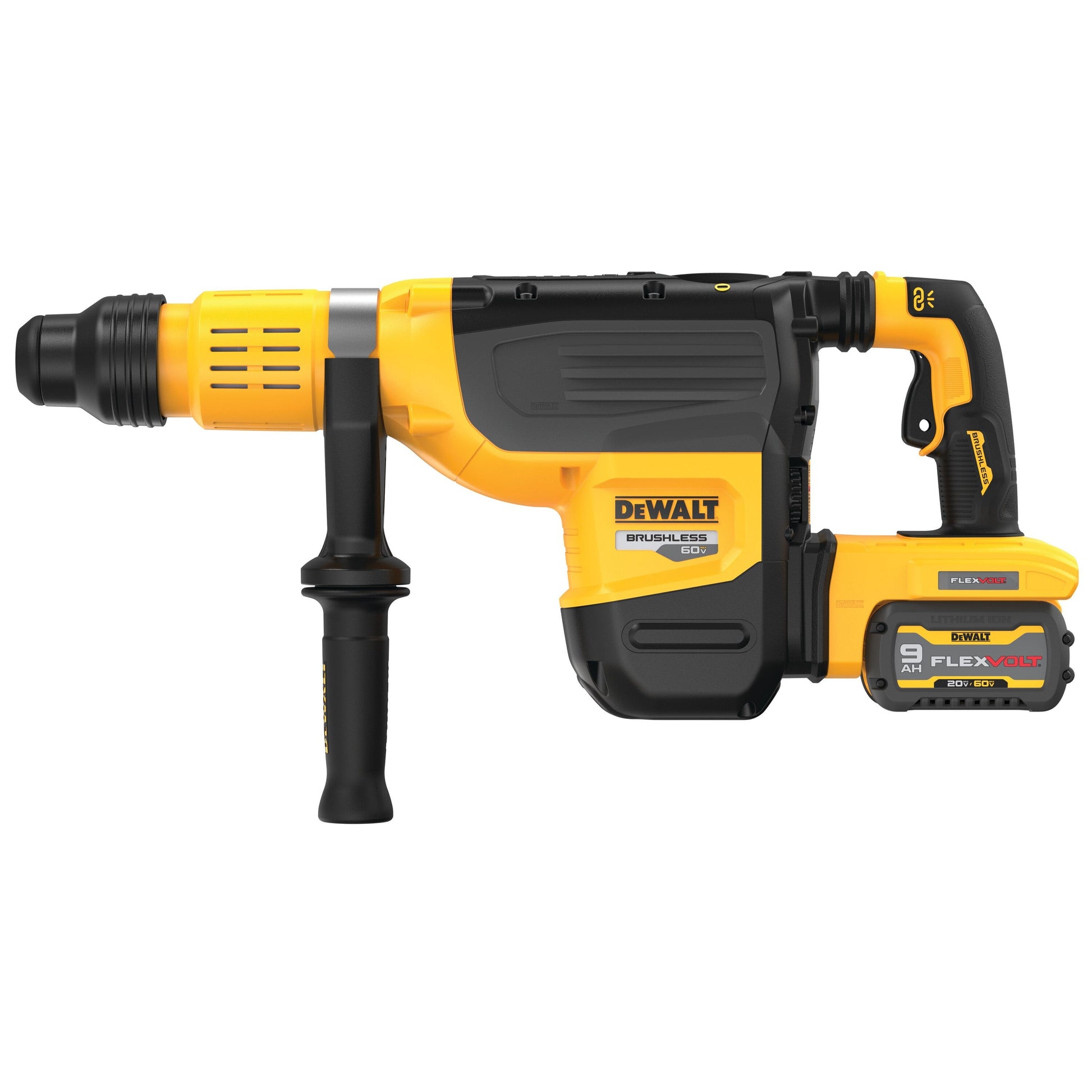 DeWalt DCH775X2 60V MAX 2-In. Brushless Cordless SDS MAX Combination Rotary Hammer Kit