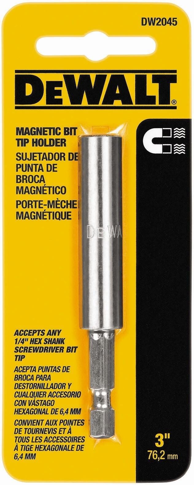 DeWalt DW2045  3" Magnetic Bit Tip Holder - Driver