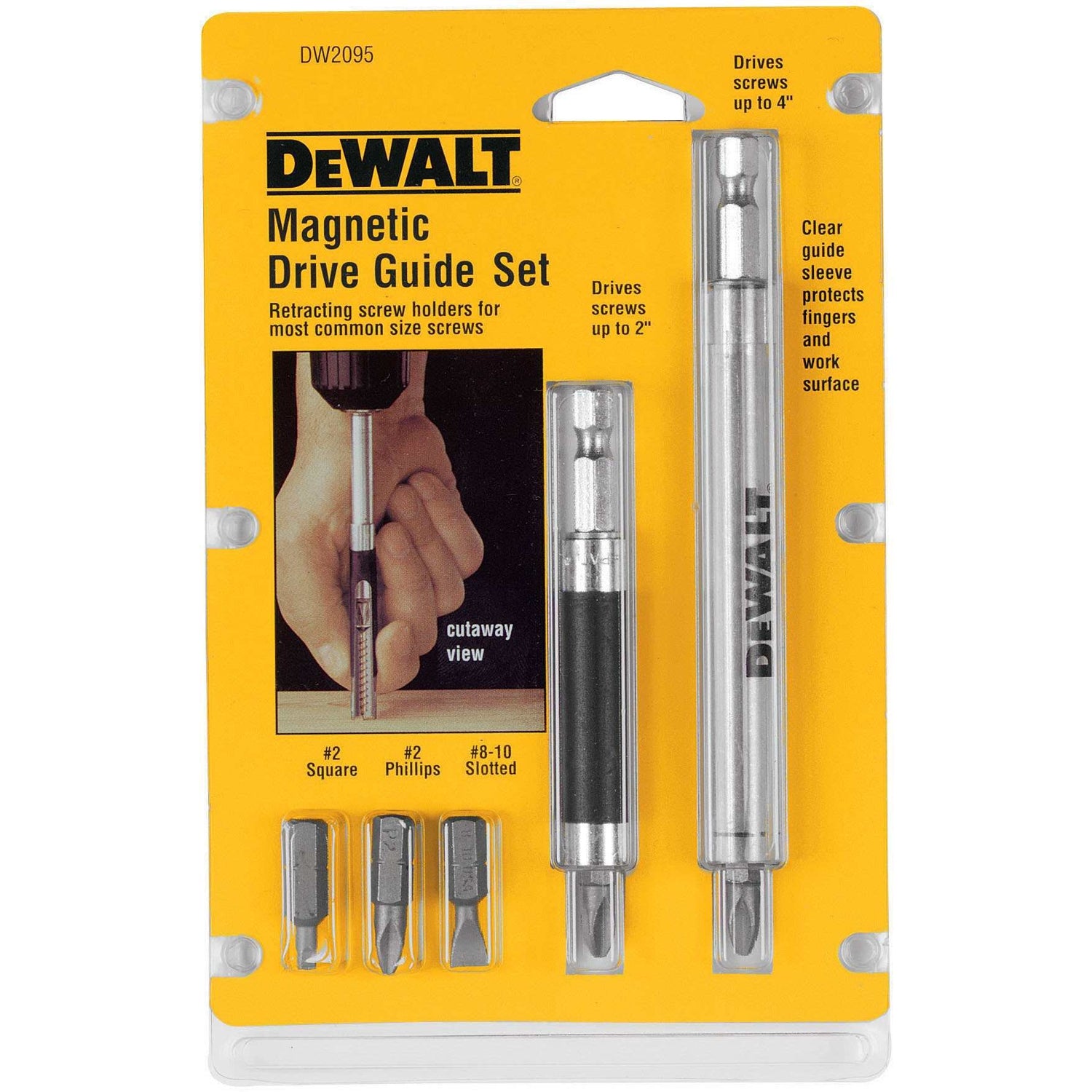 DeWalt DW2095 7-Piece Magnetic Drive Guide Set