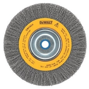 DeWalt DW4907 8" Crimped Bench Wire Wheel