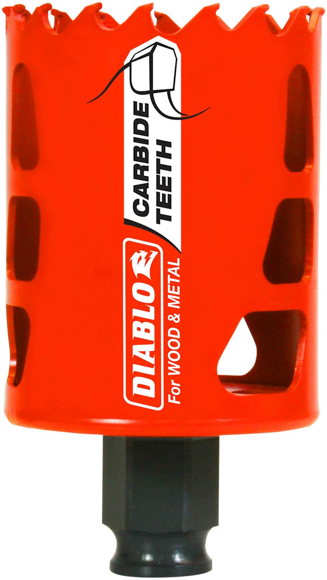 Diablo DHS2000CT 2 Inch Carbide-Tipped Wood & Metal Holesaw