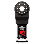 Diablo DOS125BW10 1-1/4 in. Starlock Bi-Metal Oscillating Blade for Nail-Embedded Wood (10-Pack)