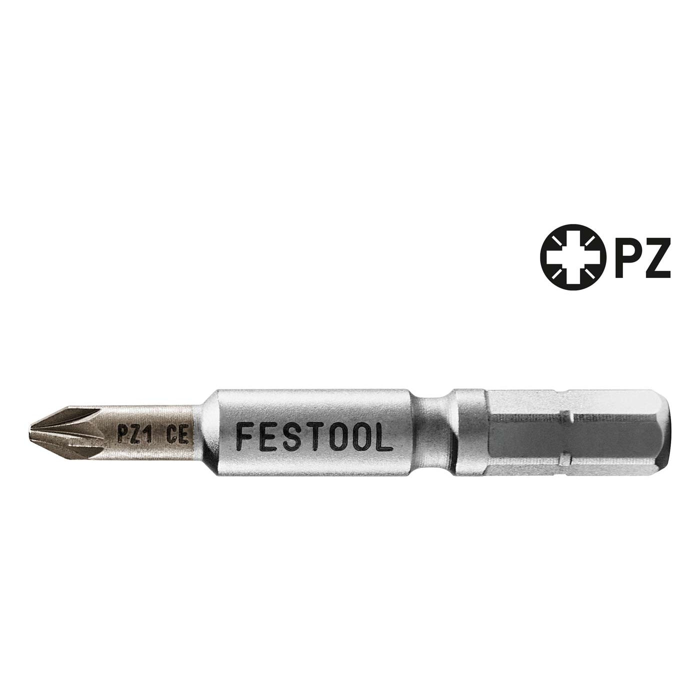 Festool 205069 Centrotec 2" Pozi Drive #1 Driver Bit, 2-Pack