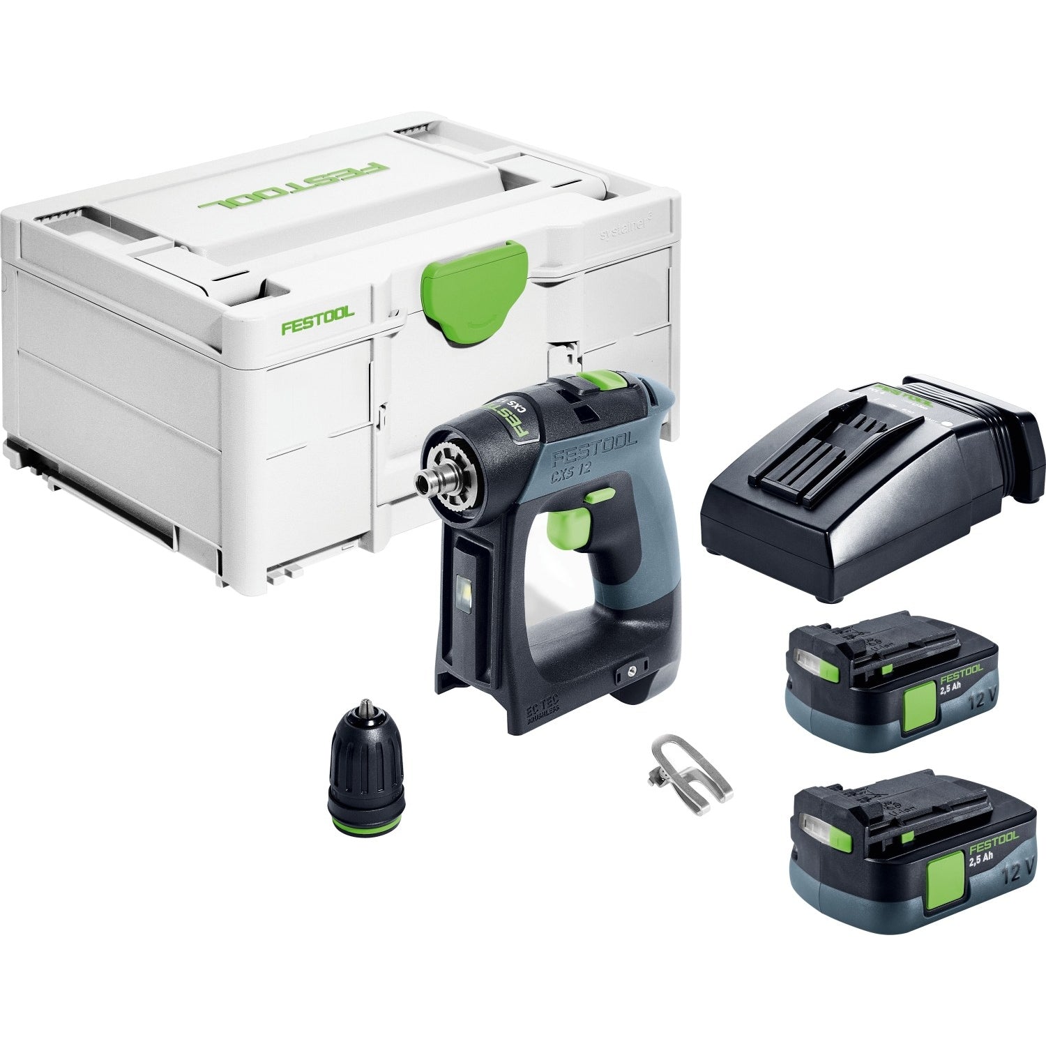 Festool 576868 CXS 12 2,5-Plus Cordless Drill