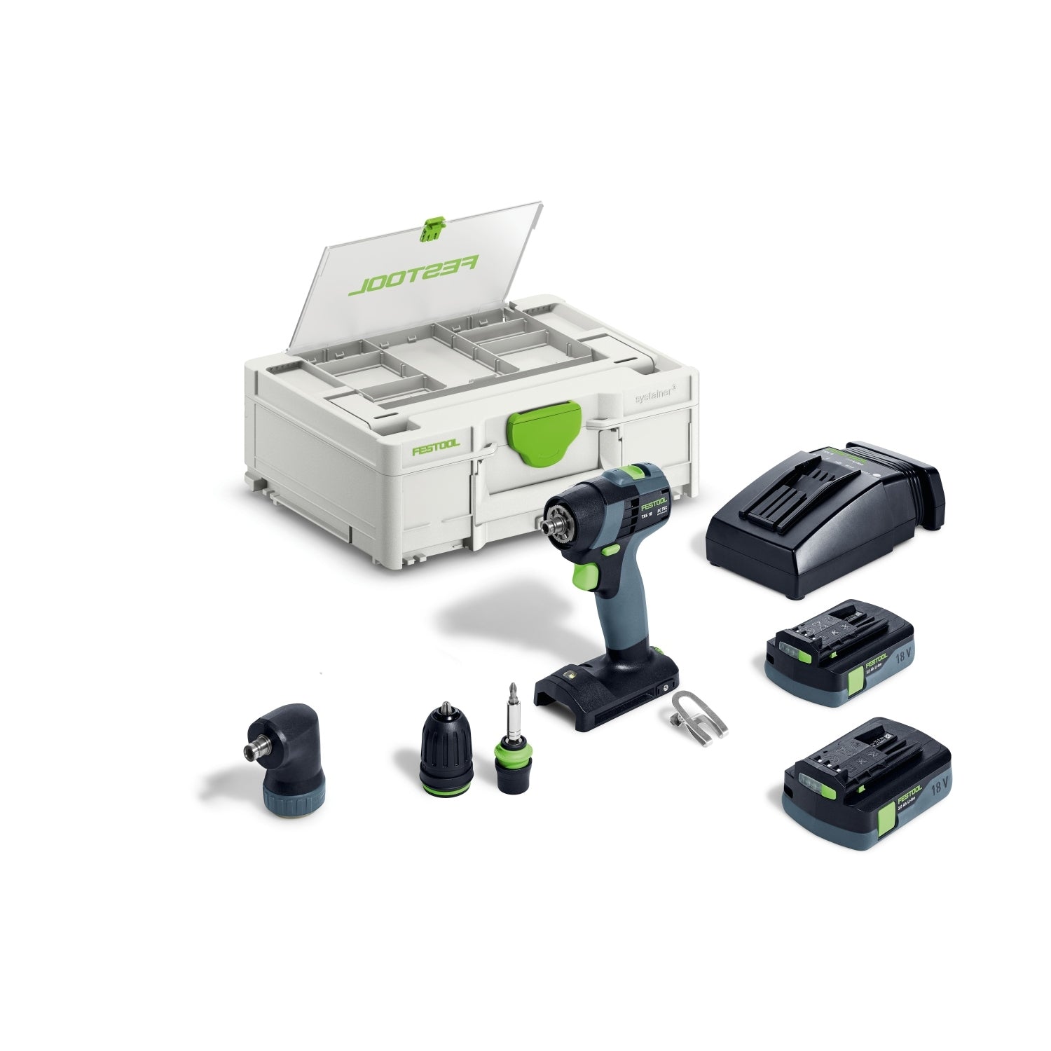 Festool 576903 TXS 18 SET HPC 4.0Ah Cordless Drill Kit