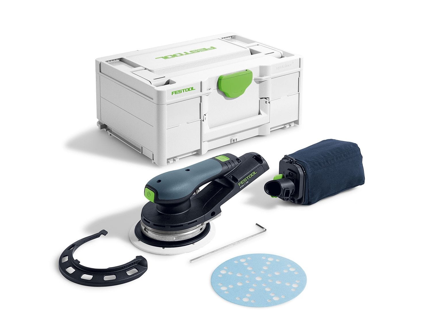 Festool 577725 Cordless 18V ETSC 2 150mm (6-inch) Sander, Tool