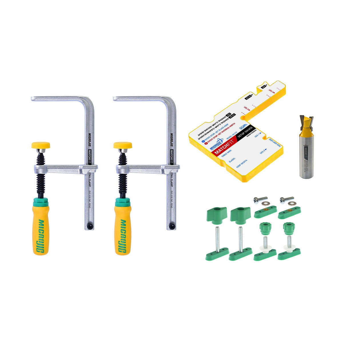 Micro Jig DVC-1177K2 MATCHFIT Dovetail Clamp Pro