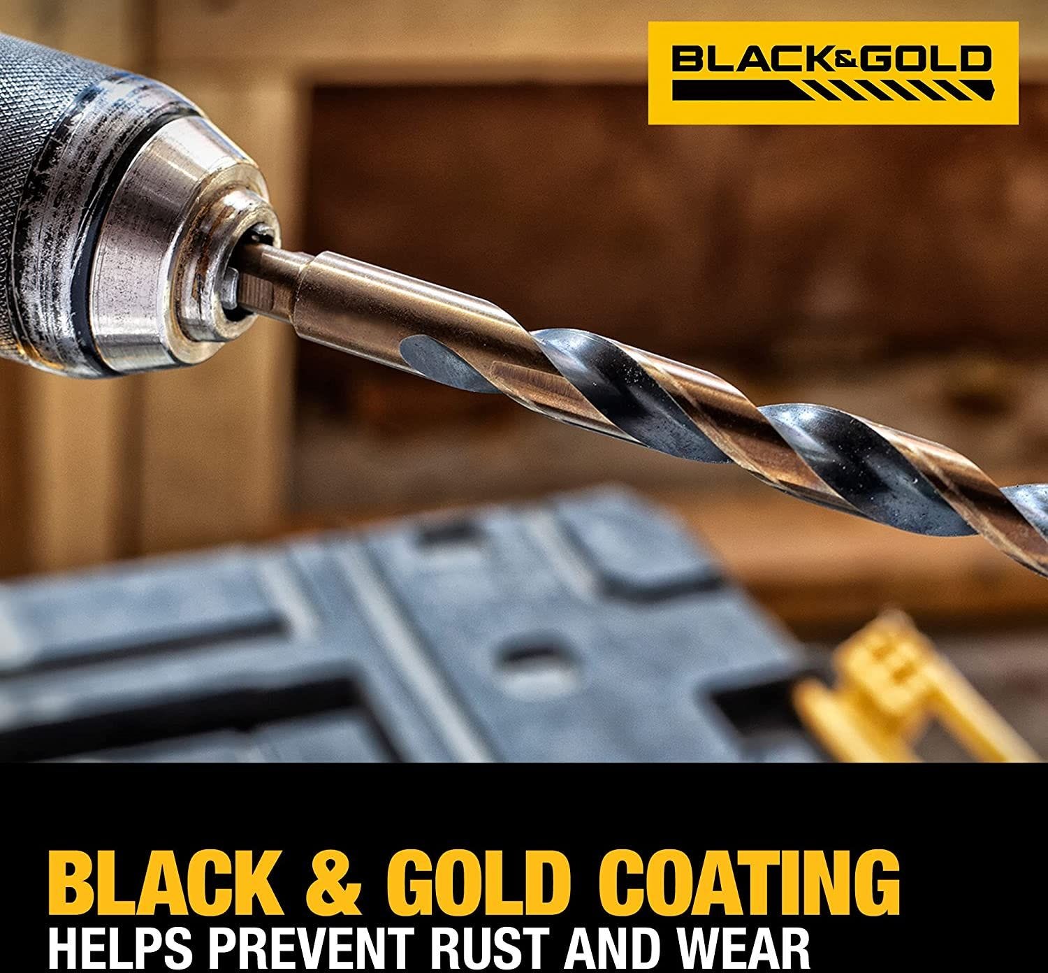 DeWalt DWA1181 21-Pack Black Oxide Twist Drill Bit Set