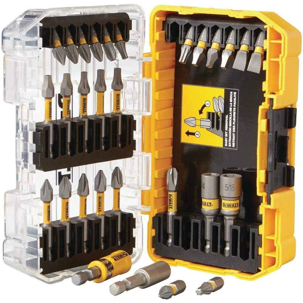 DeWalt DWAMF30 MAXFIT 30-Piece Steel Screwdriving Bit Set with Case