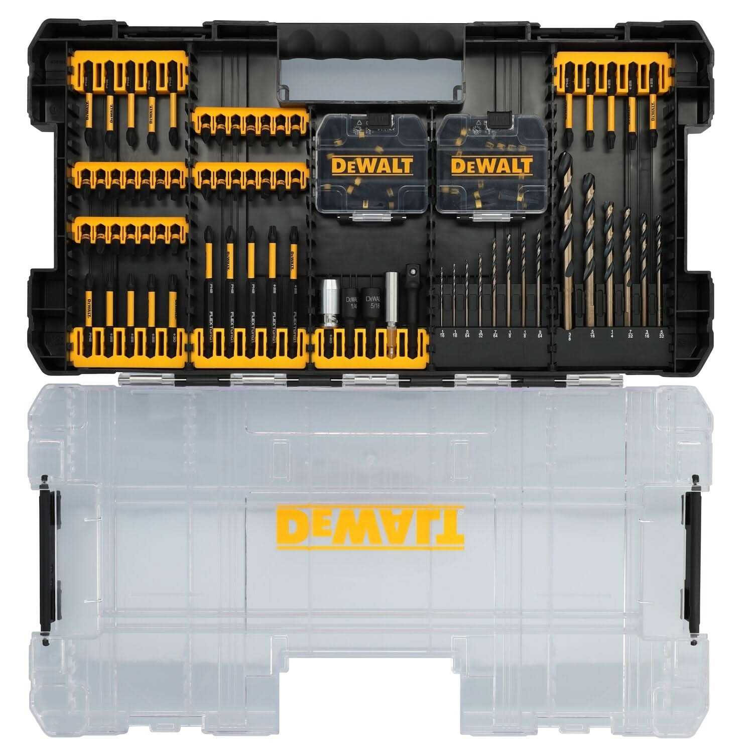 ATTAS DAAAS7(S)PING用 42.375安定型5W/3W/短尺DW DeWalt DWANGFT100SET 100-Piece FlexTorq Impact Ready Screwdriving