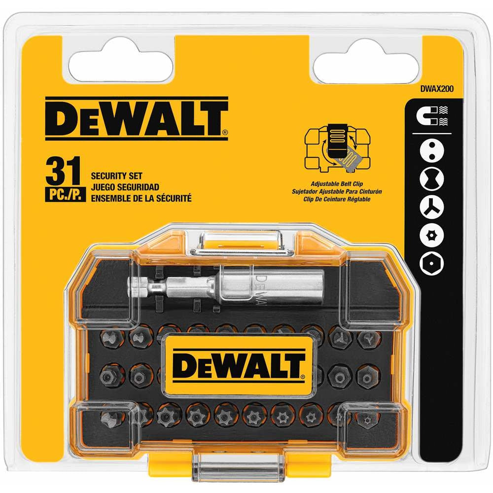 DeWalt DWAX200 Security Set, 31-Piece – Tool Nut