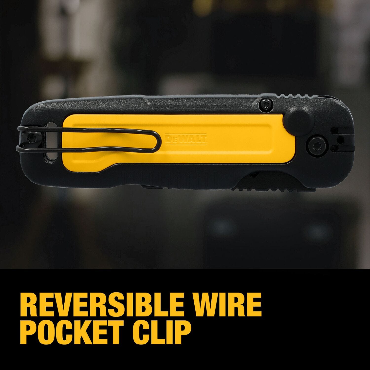 DeWalt DWHT10991 Push & Flip Folding Utility Knife