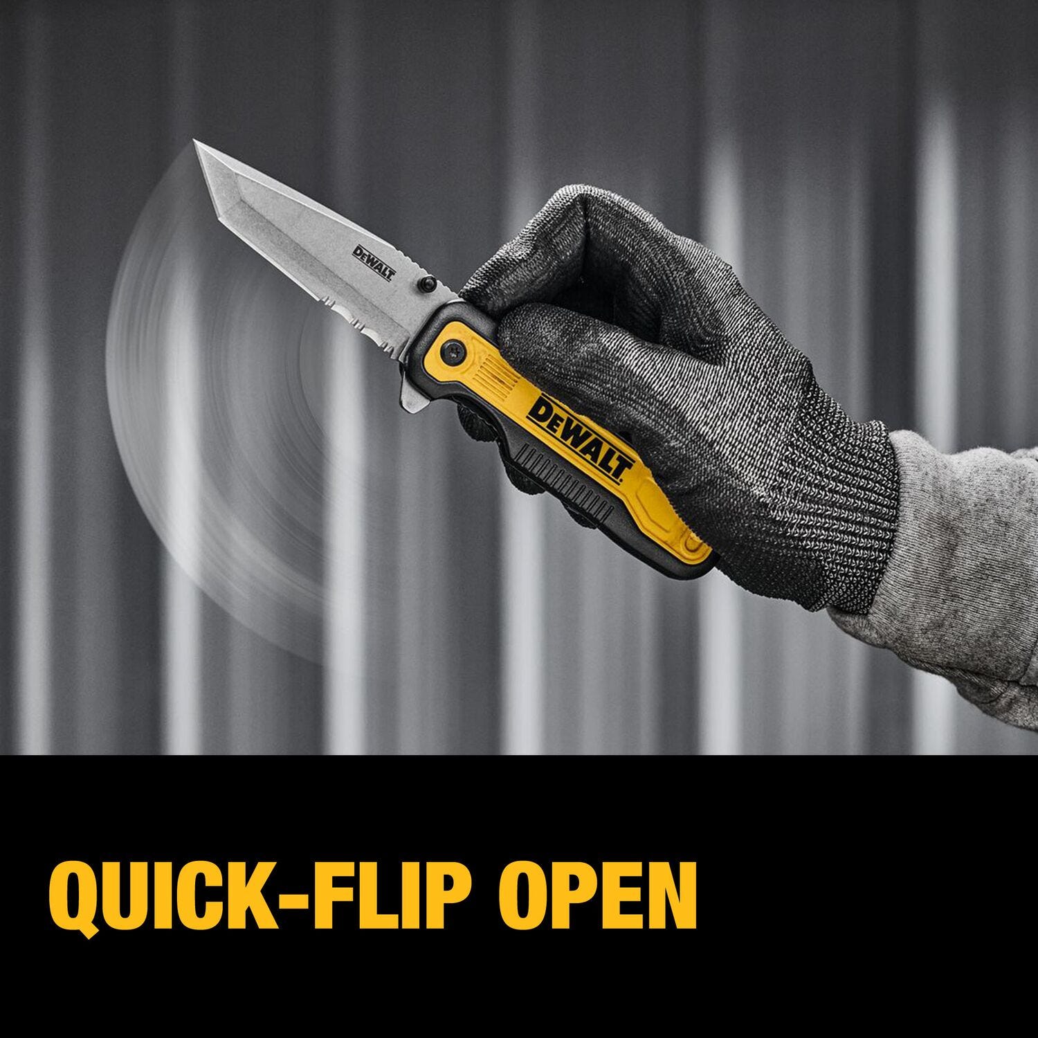 DeWalt DWHT10994 Tanto Blade Pocket Knife