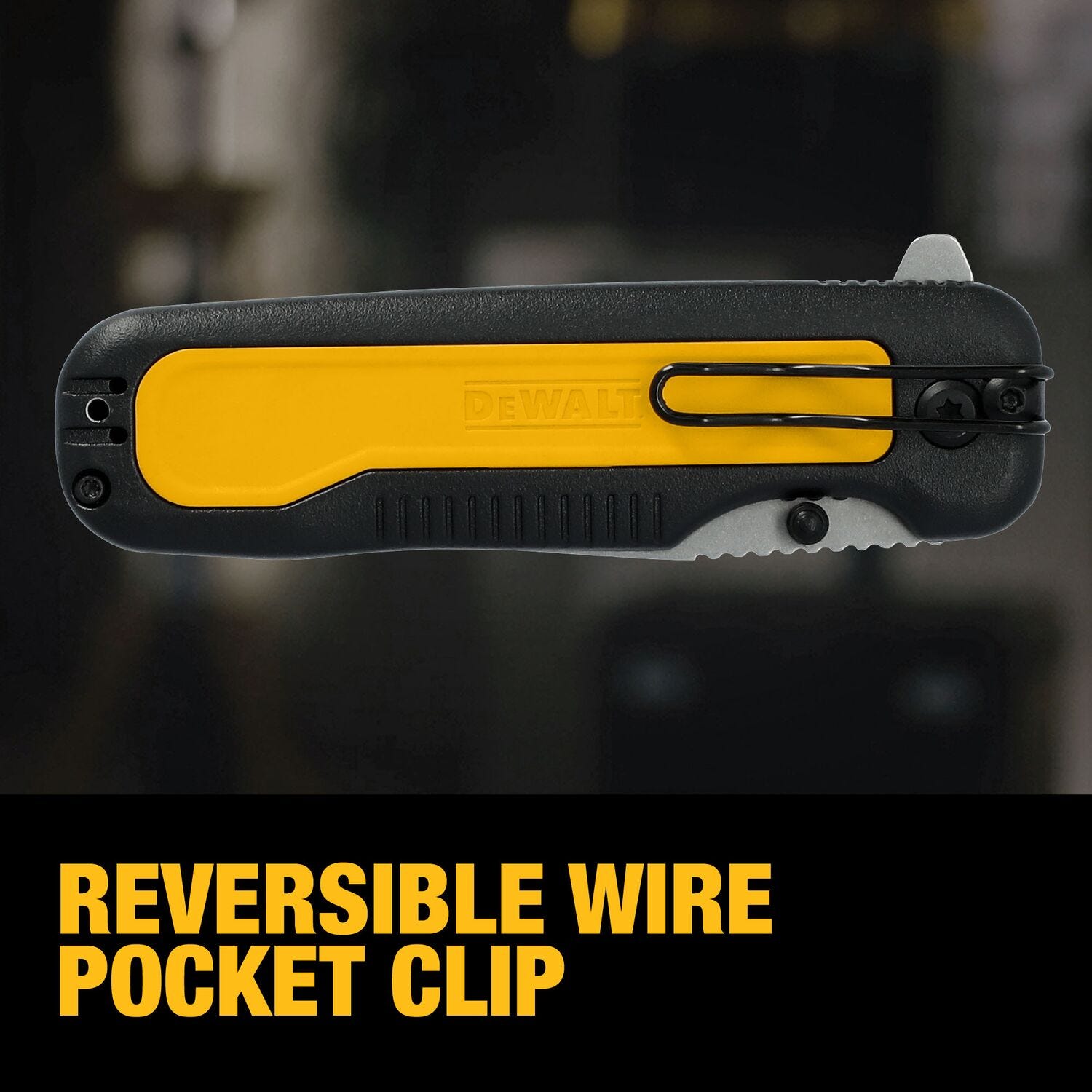 DeWalt DWHT10994 Tanto Blade Pocket Knife
