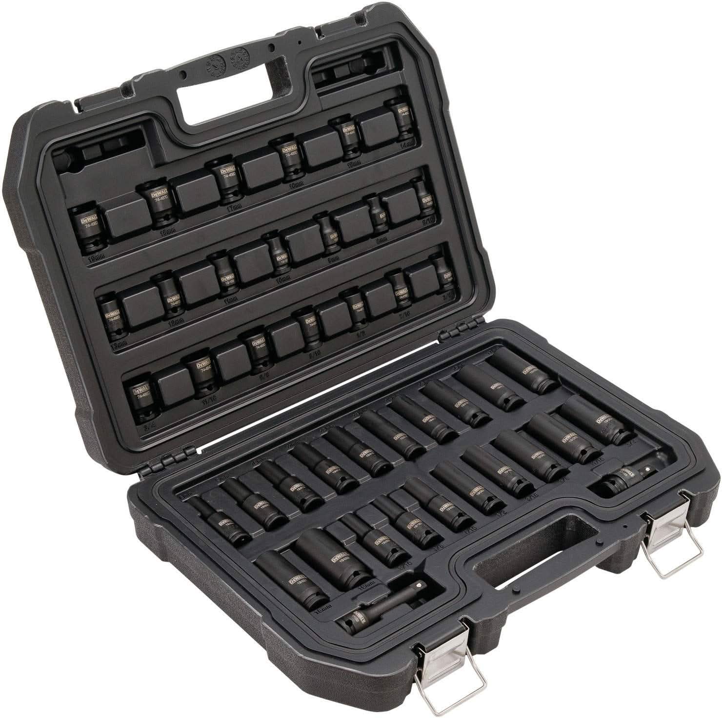 Dewalt DWMT19248 42 Piece 3/8-in Drive Combination Impact Socket