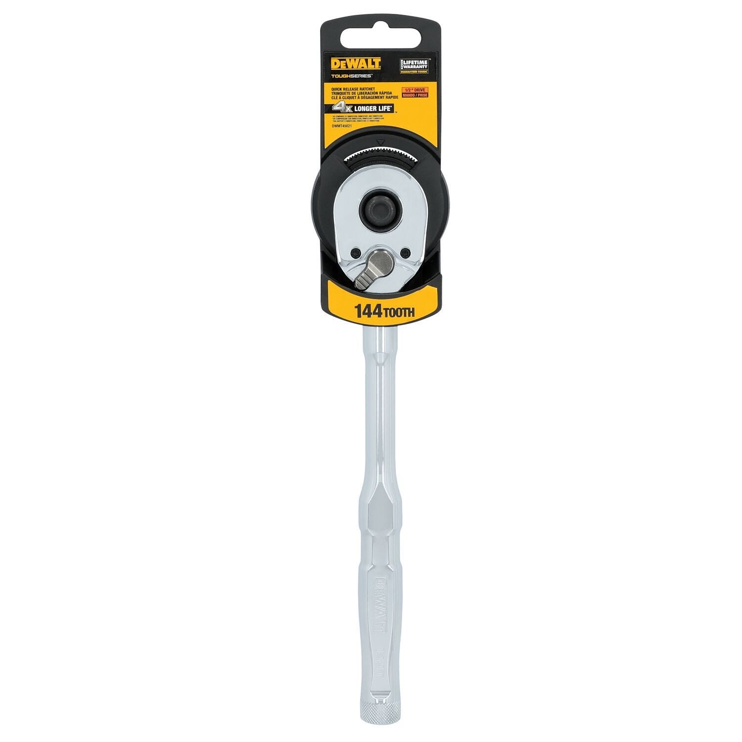 DeWalt DWMT45021 TOUGHSERIES 1/2 in. Drive 144-Tooth Quick Release Ratchet
