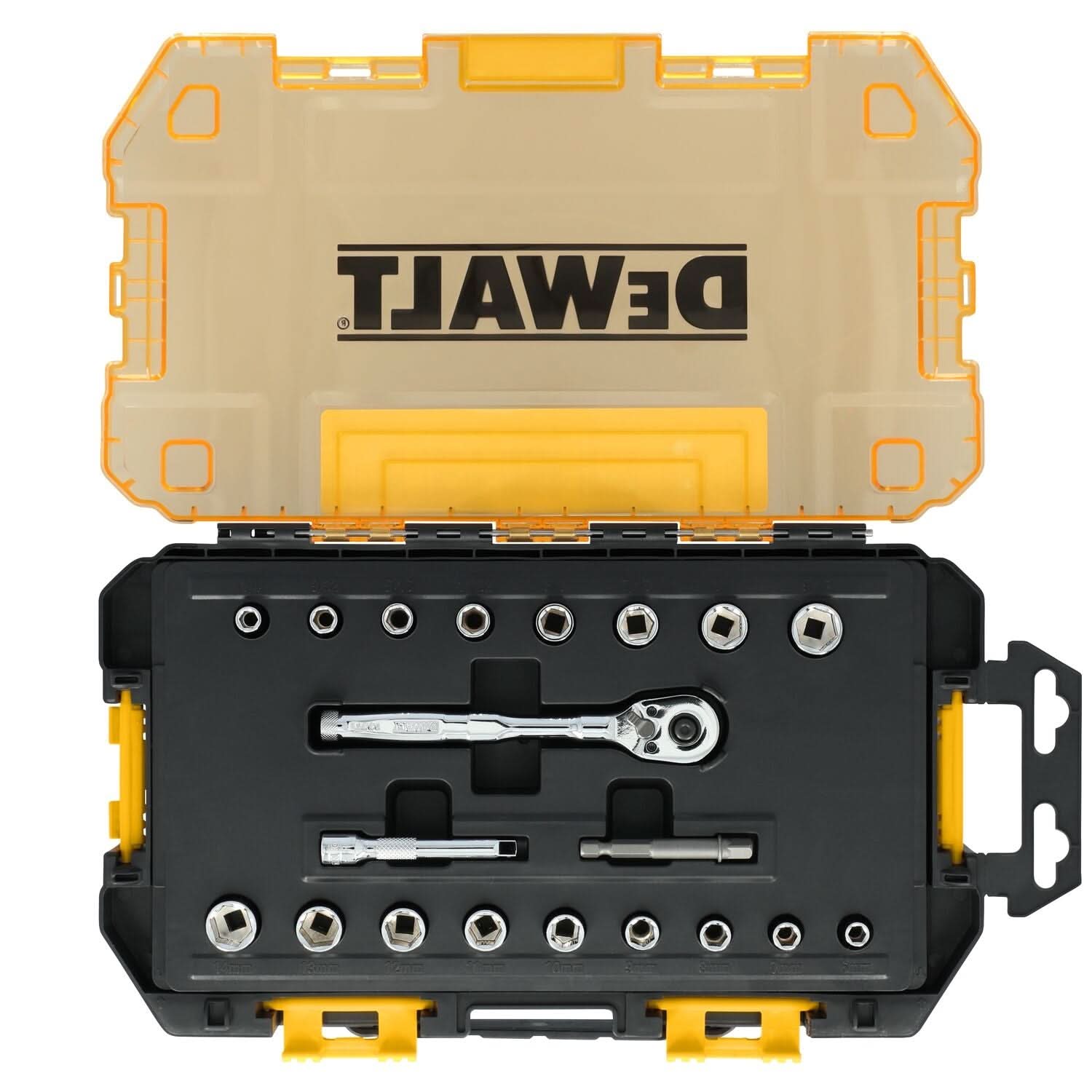 DeWalt DWMT45413 TOUGHSERIES 20-Piece TOUGH BOX 1/4 in. Drive