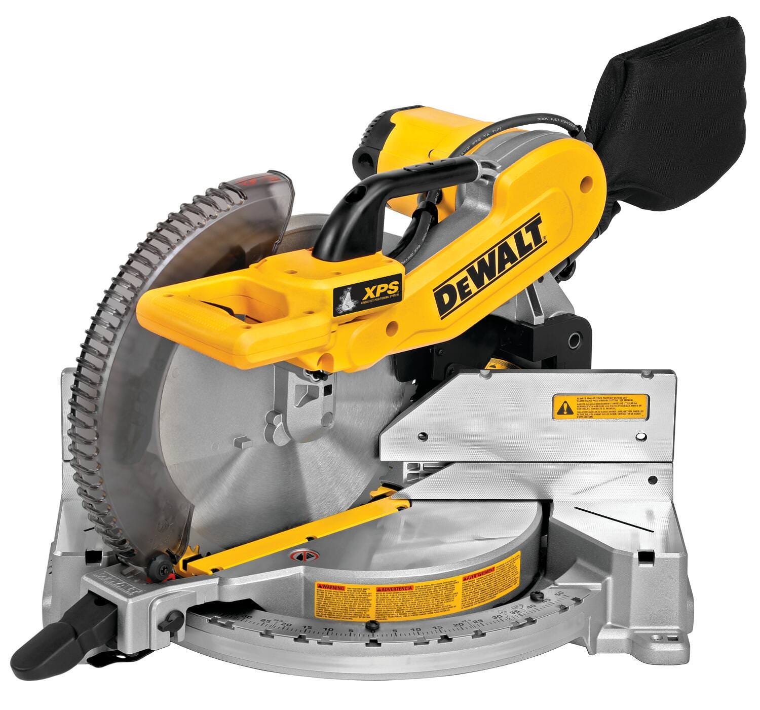 DeWalt DWS716XPS 15 Amp 12 in. Electric Double-Bevel Compound Miter Saw with CUTLINE(TM)