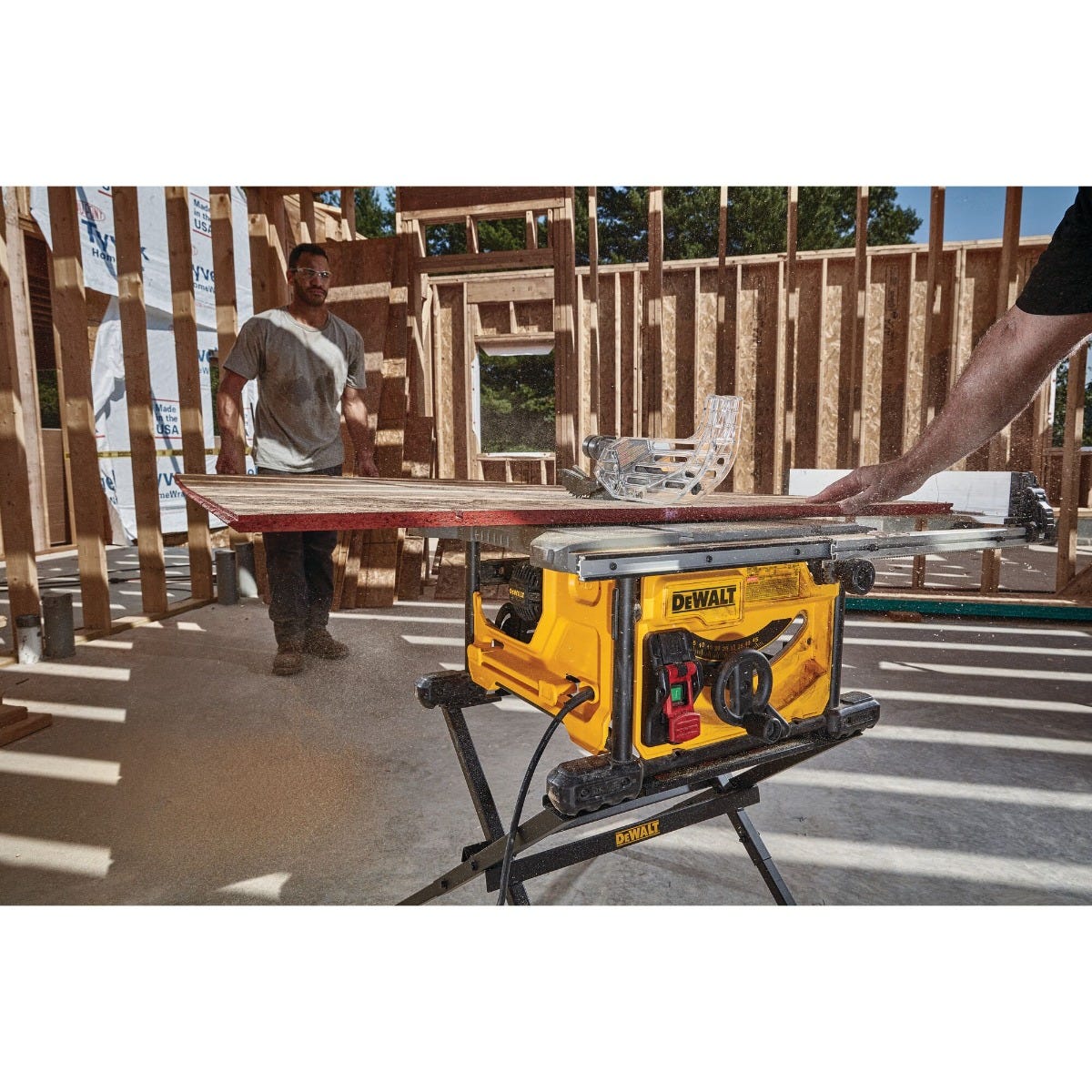 DeWalt DWE7485WS 8-1/4 in. Compact Jobsite Table Saw with Stand