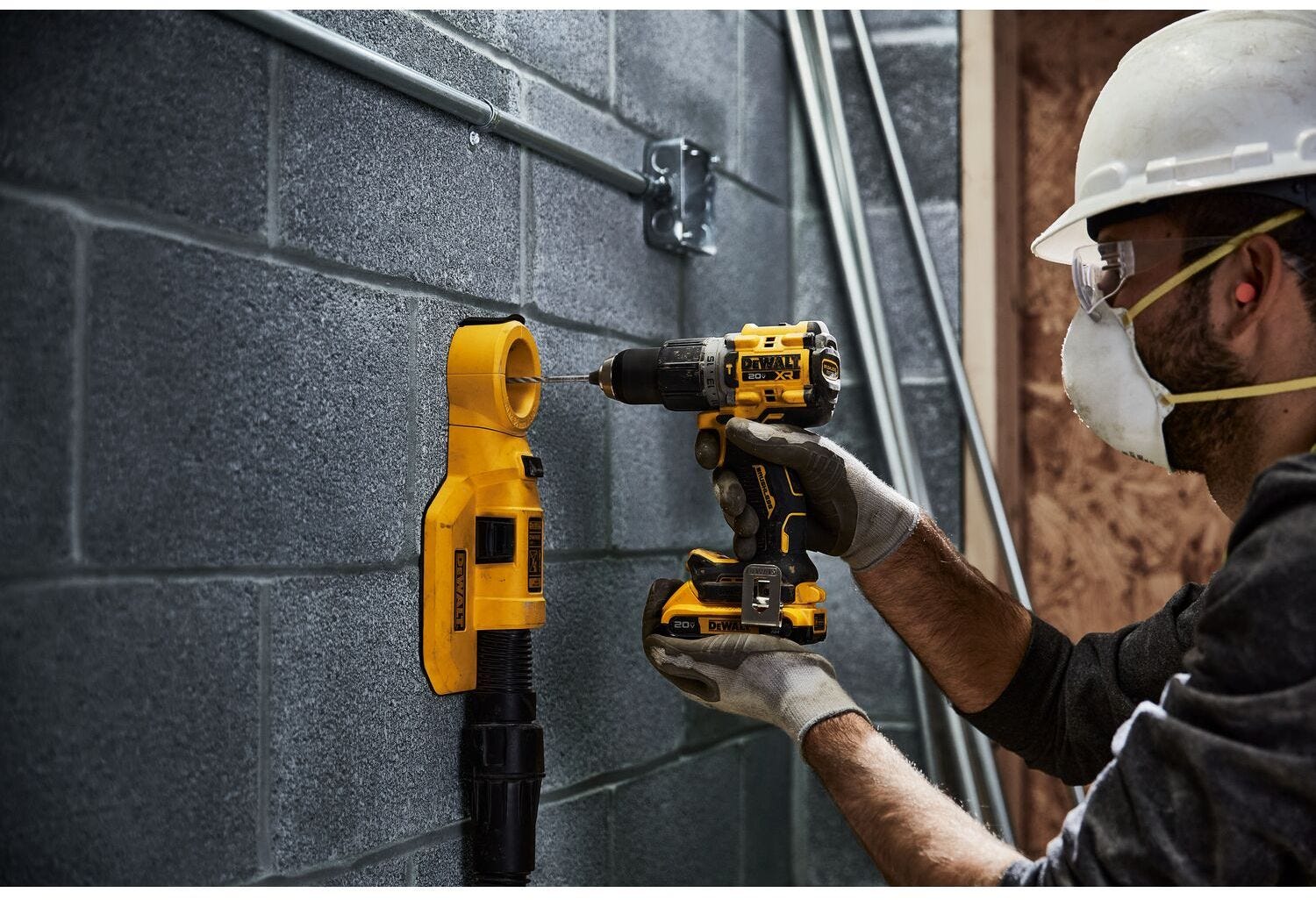 DeWALT DCD805B 20V MAX XR Compact 1/2-in. Hammer Drill, Tool Only