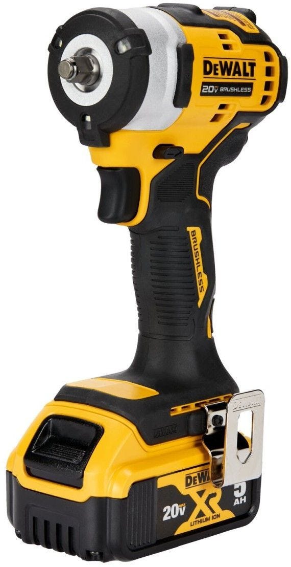 DeWALT DCF913P2 20V MAX* 3/8 -in. Cordless Impact Wrench with Hog Ring Anvil Kit