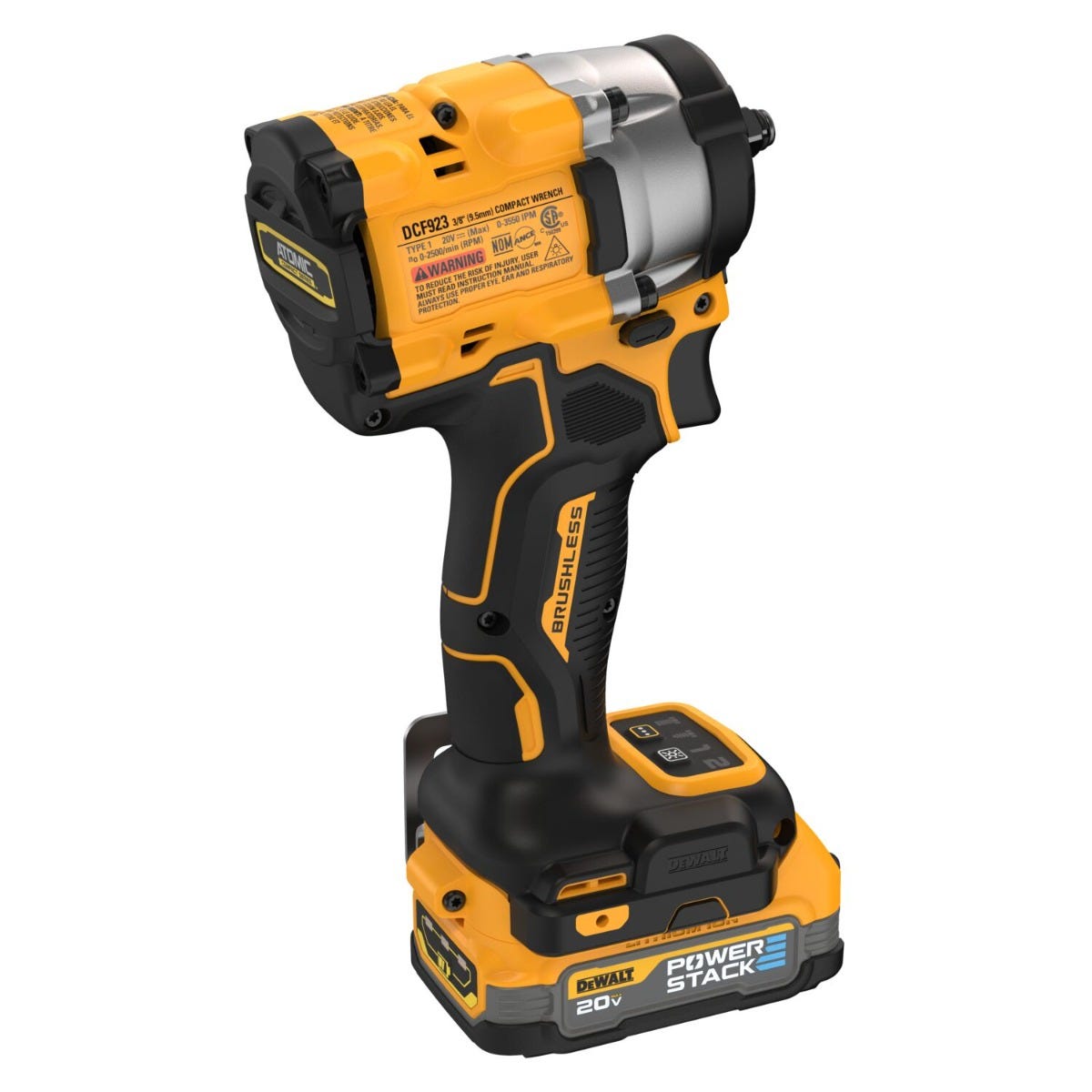 DeWALT DCF923E1 20V MAX 3/8-in. Impact Wrench 1.7Ah Kit