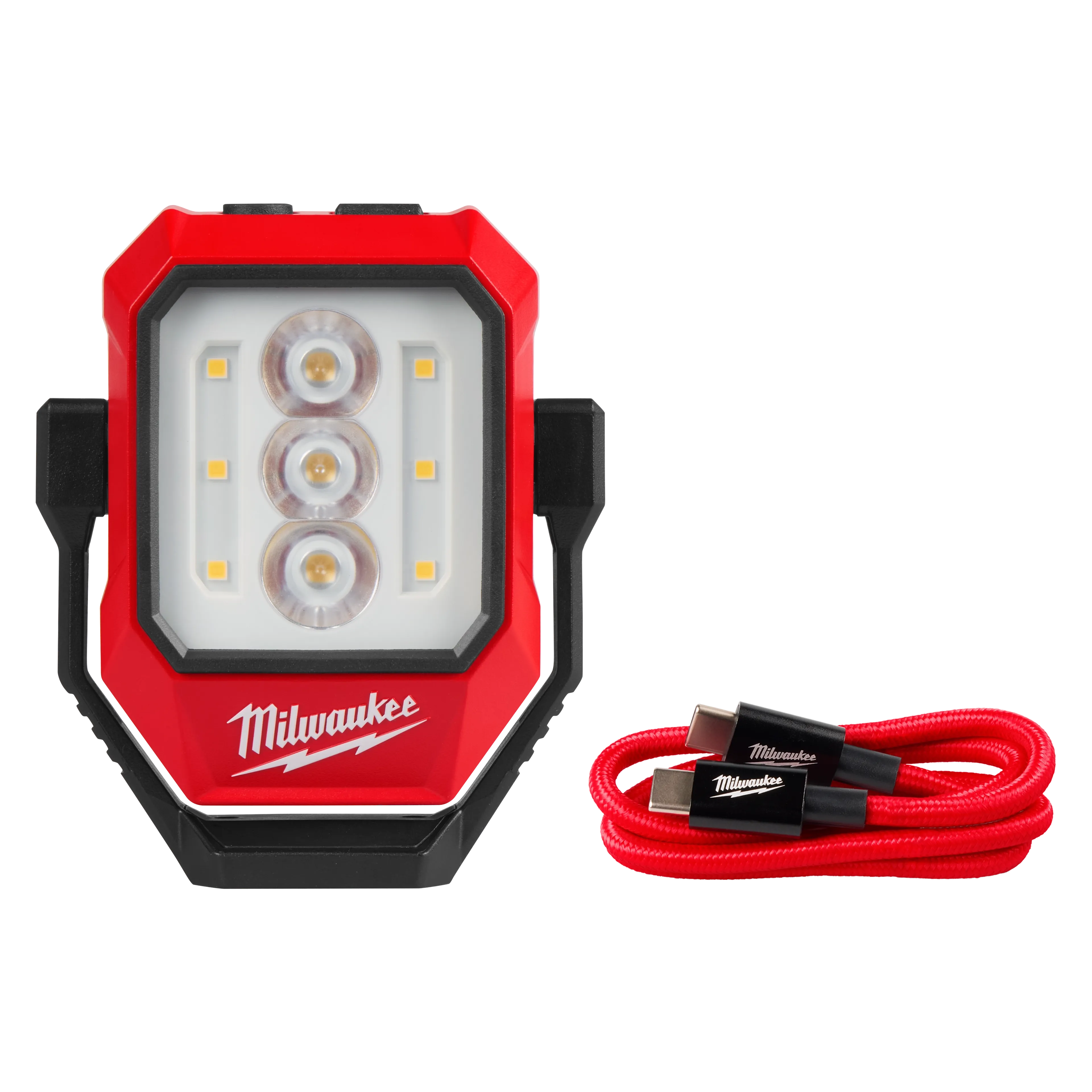 milwaukee flashlight 500 lumens 2113-21 500-Lumen Redlithium USB Rechargeable Pivoting The Milwaukee Rechargeable 500L Everyday Carry Flashlight w/Magnet built Milwaukee 500-Lumen Rechargeable Flashlight with