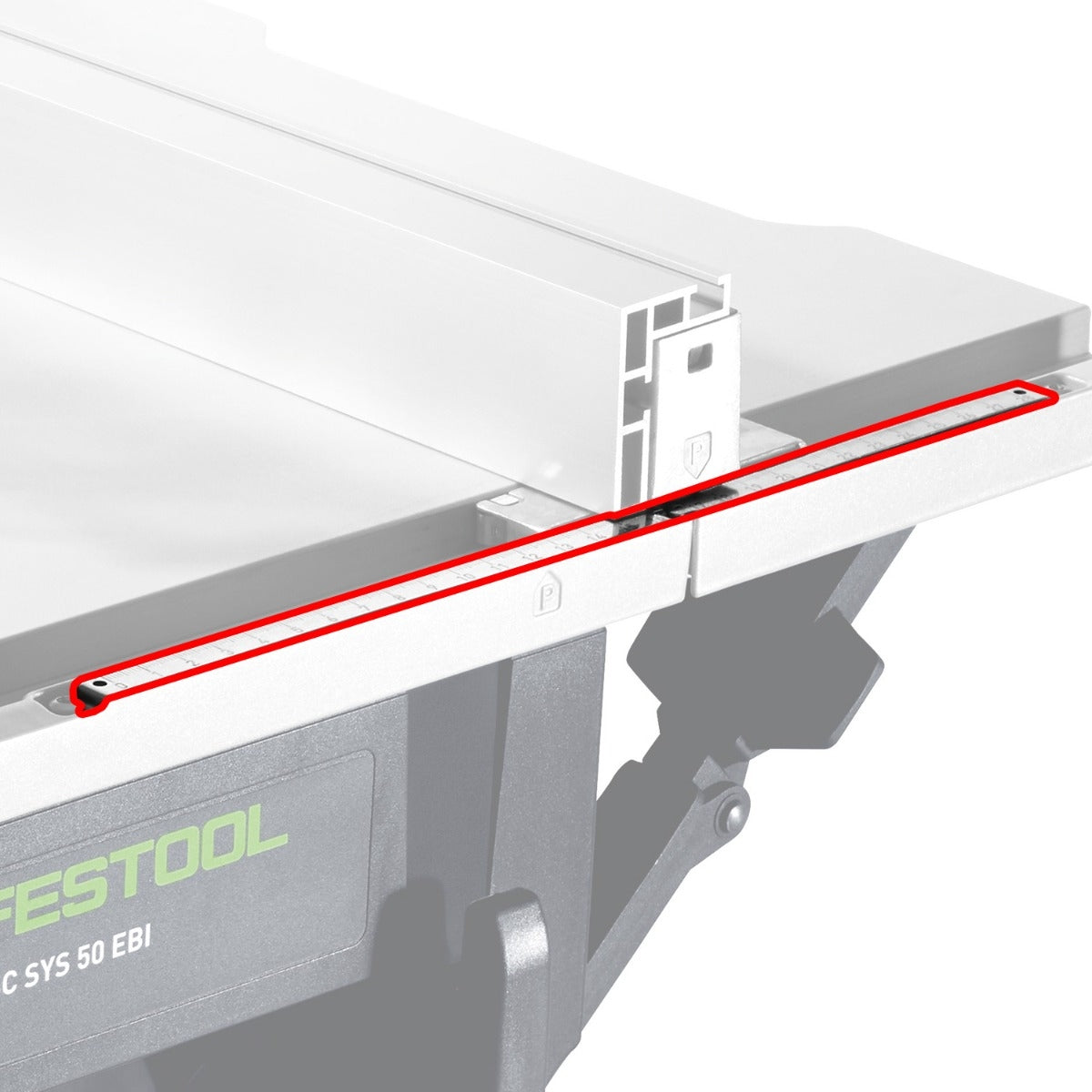 Festool CSC SYS 50 Table Saw Metric Scales