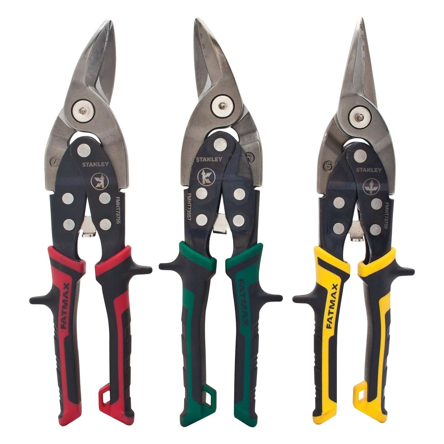 Stanley FMHT73558 FATMAX 3-Piece Aviation Snip Set – Tool Nut